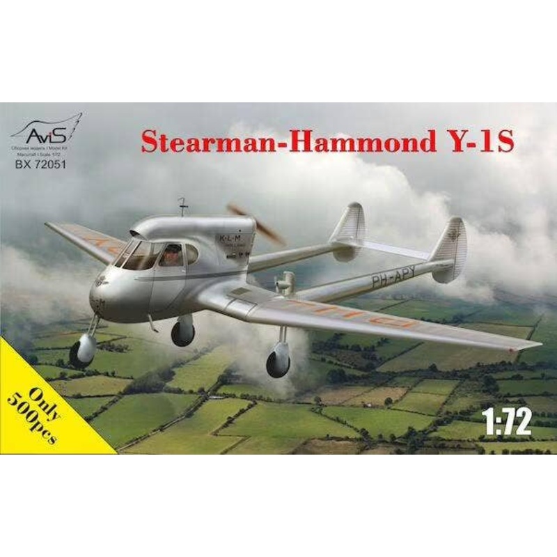 1/72 Stearman-Hammond Y-1S "K-L-M Holland"