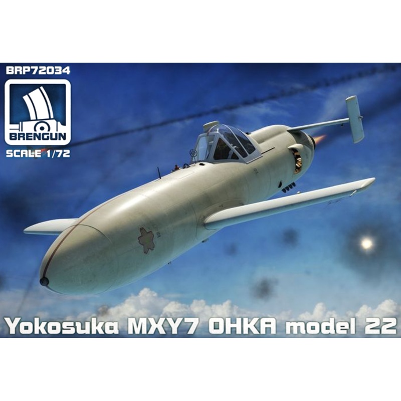 1/72 Yokosuka MXY-7 Ohka Model 22