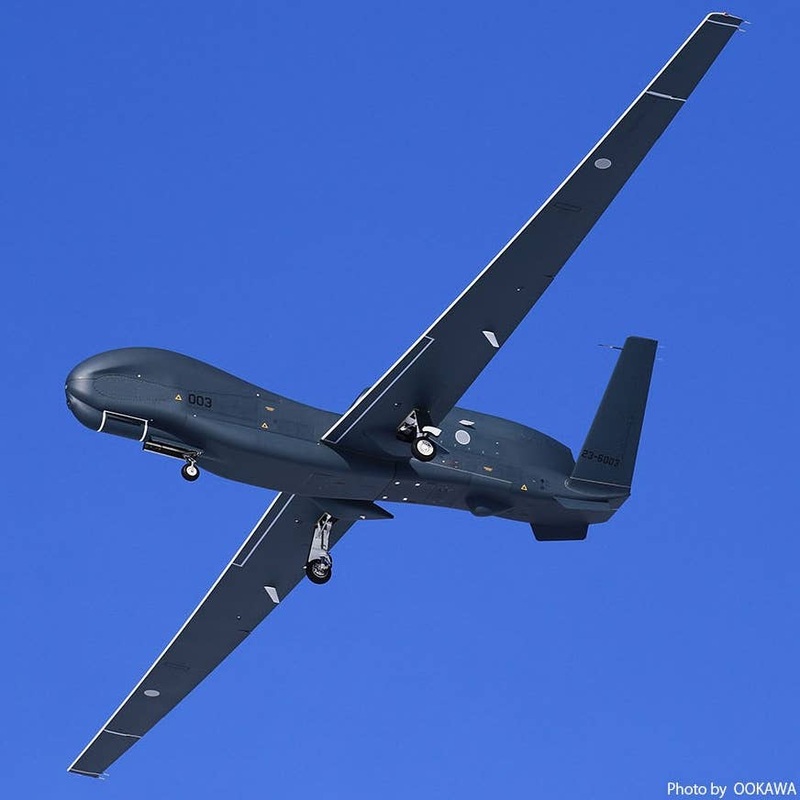 1/72 JASDF RQ-4B Global Hawk Misawa Base Reconnaissance Air Corps