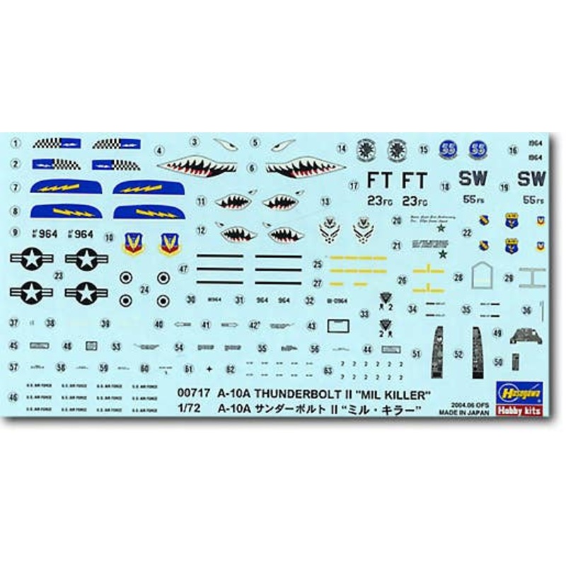 1/72 A-10A Thunderbolt II Mil Killer