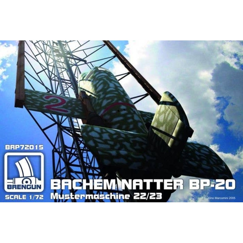 1/72 Bachem Natter BP-20 Mustermaschine 22/23 Plastic Kit
