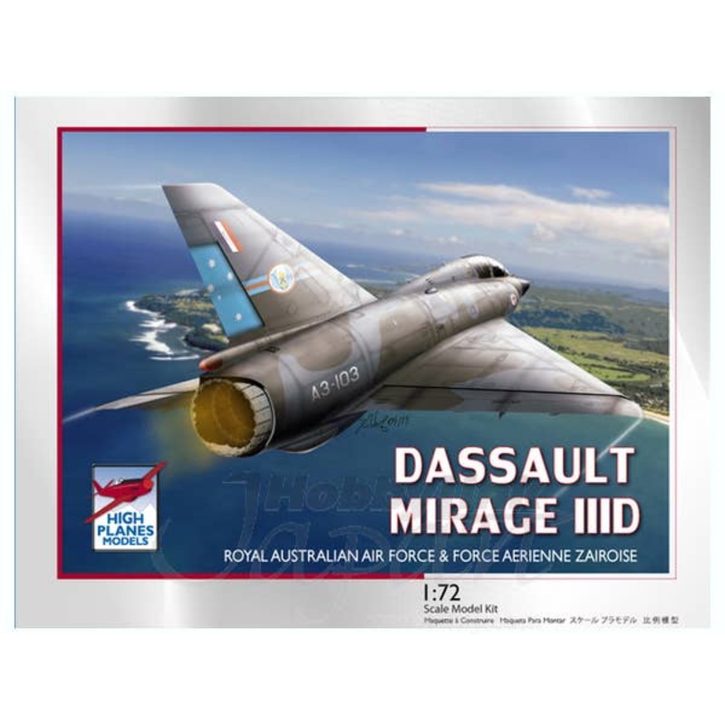1/72 Dassault Mirage IIID Two-Seater Fighter