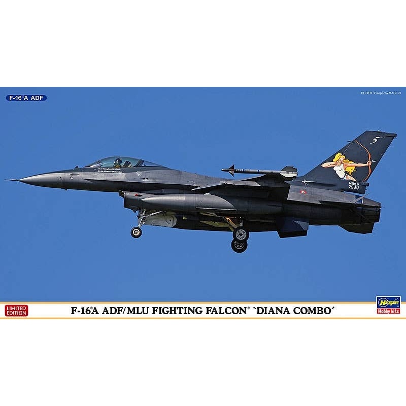 1/72 F-16A ADF : MLU Fighting Falcon Diana Combo (2 Aircraft Set) Limited Edition