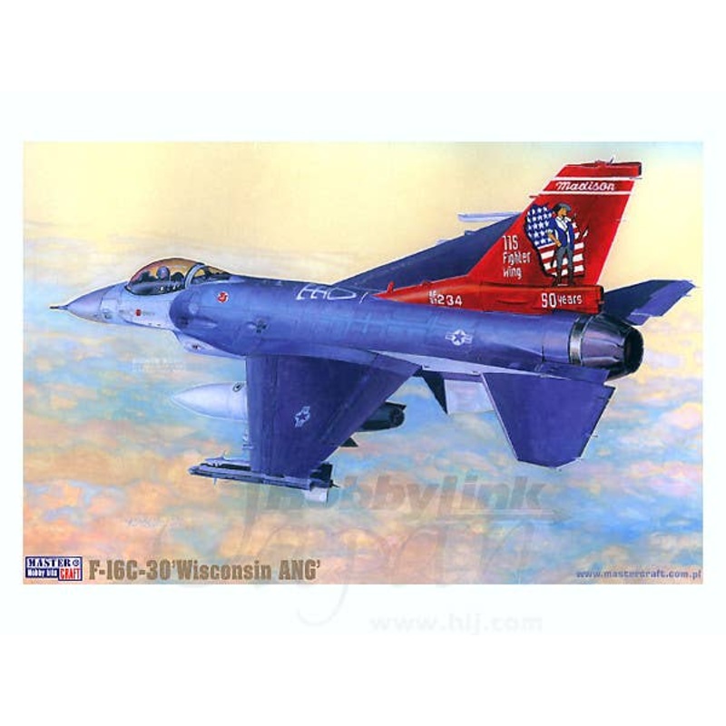 1/72 F-16C Block 30 NSI Wisconsin ANG