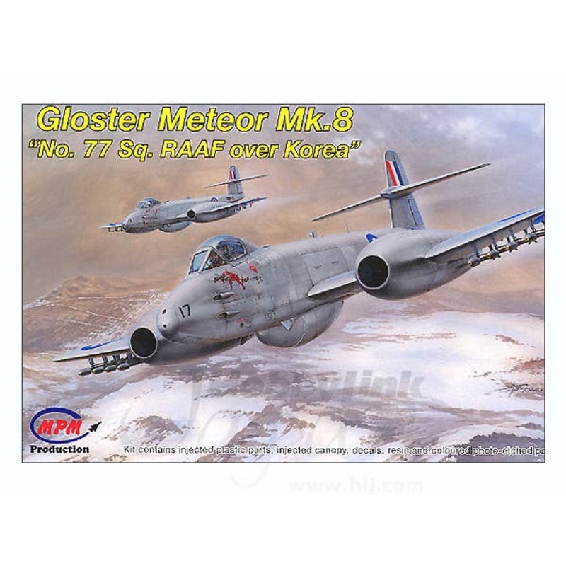 1/72 Gloster Meteor Mk. 8 "No. 77 Sq. RAAF over Korea"
