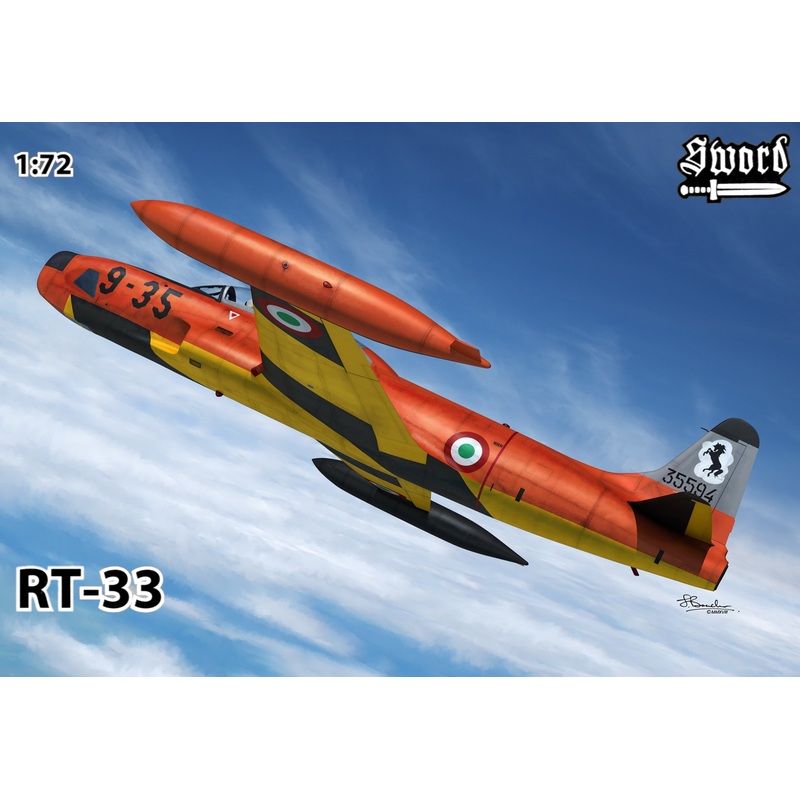 1/72 RT-33 Shooting Star "Reconnaissance Aircraft"