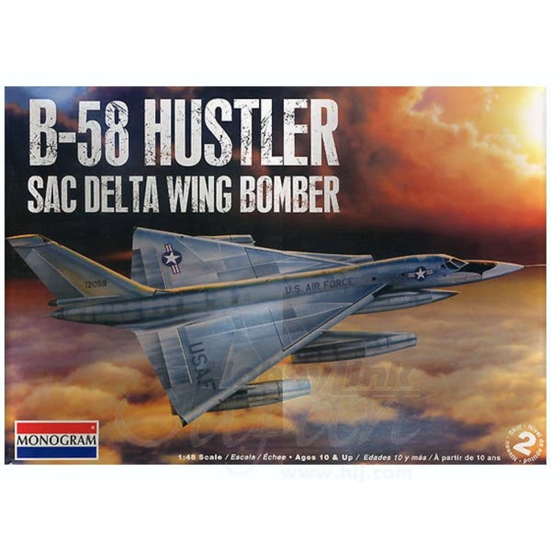1/48 B-58 Hustler SAC Delta Wing Bomber