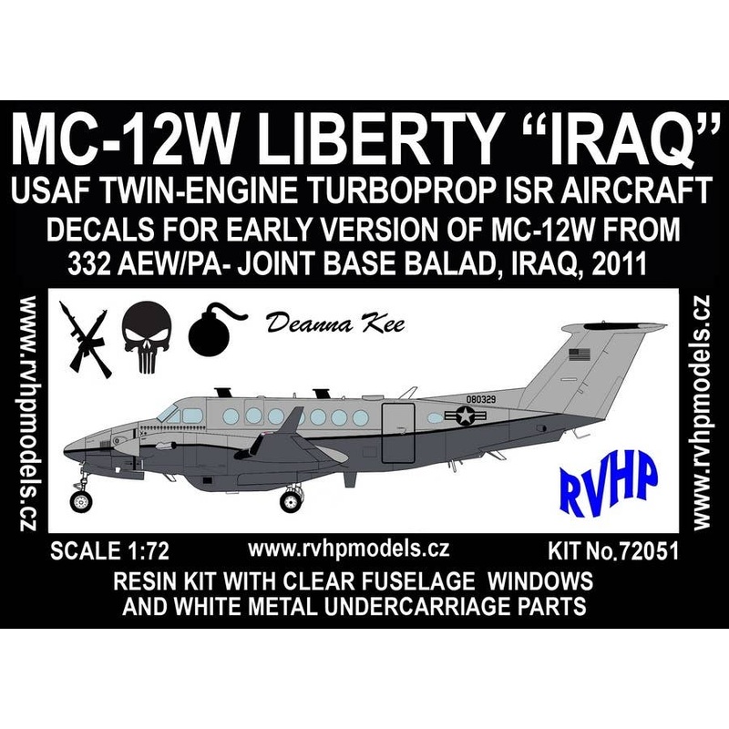 1/72 MC-12W Liberty Iraq (USAF)