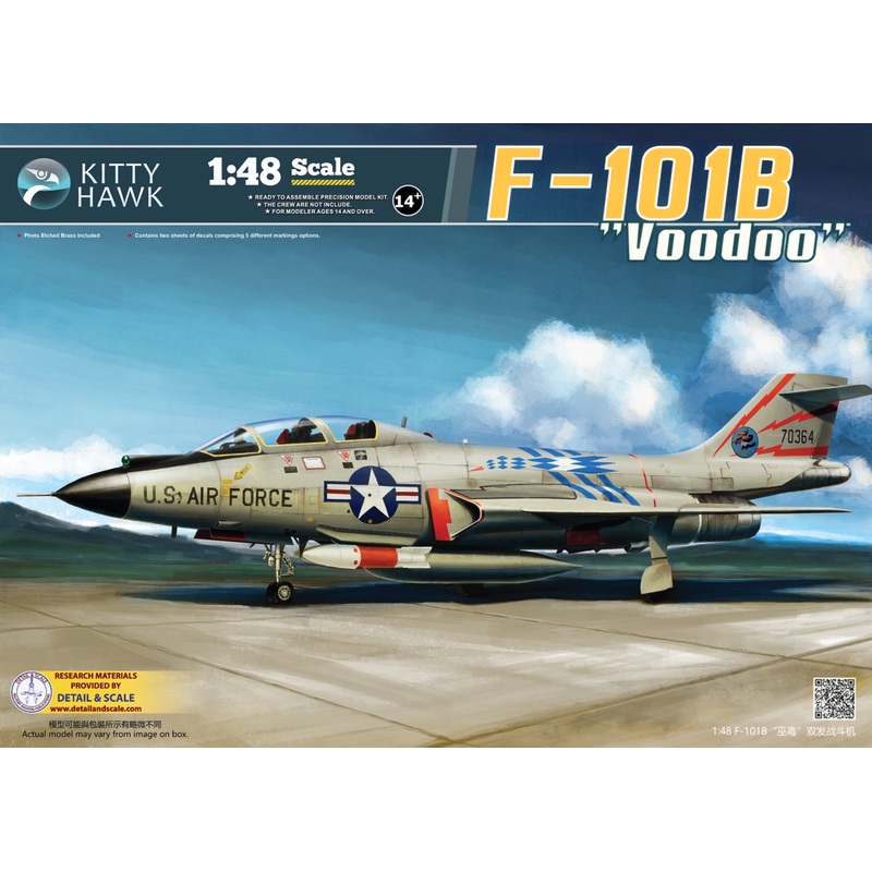 1/48 F-101B/RF-101B Voodoo