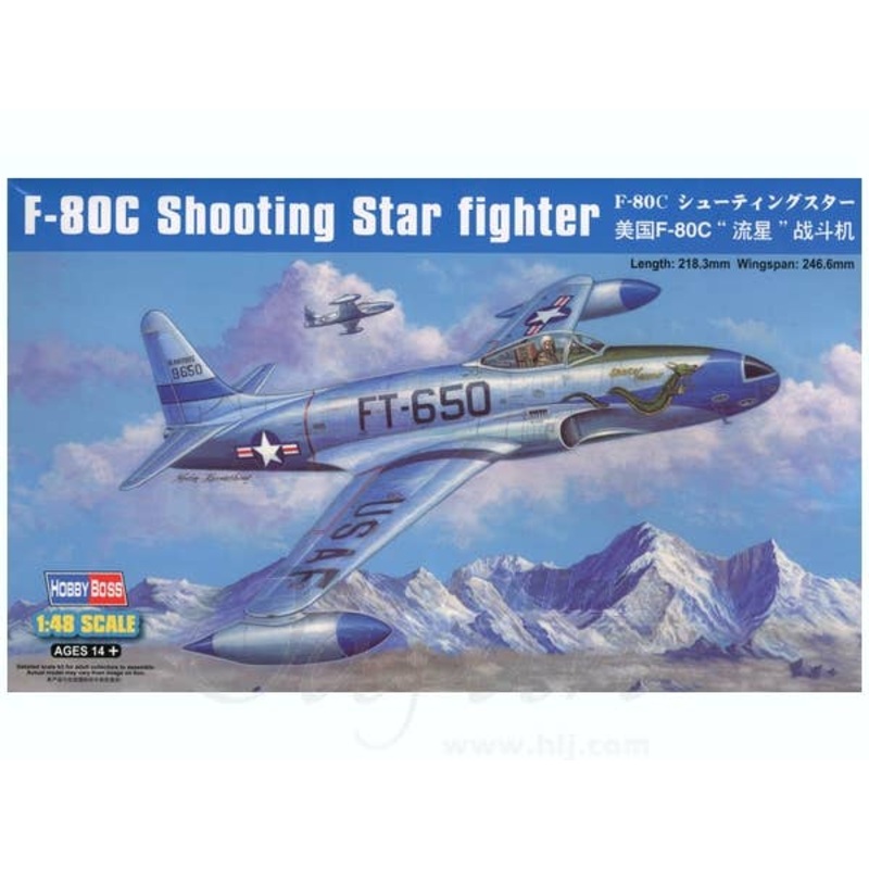 1/48 F-80C Shooting Star Fighter