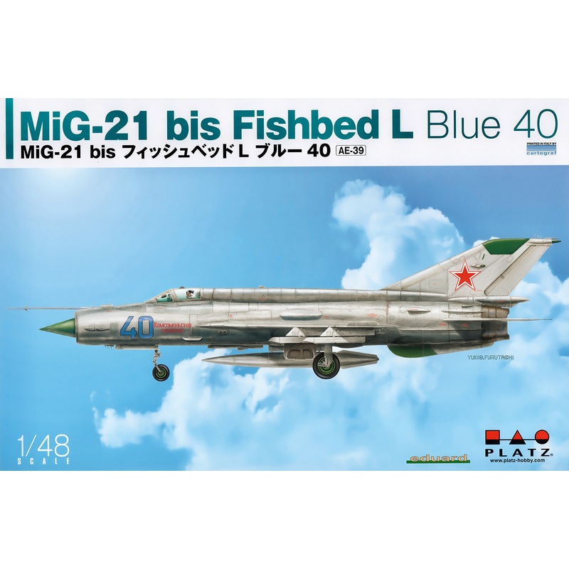 1/48 MiG-21 bis Fishbed L Blue 40