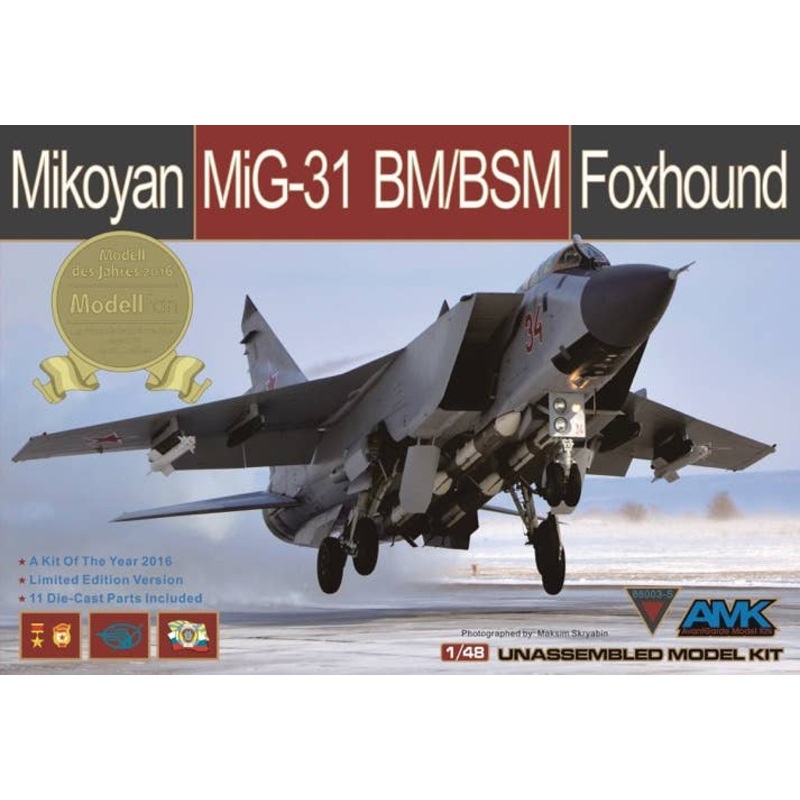 1/48 Mikoyan MiG-31 BM/BSM Foxhound Limited Edition