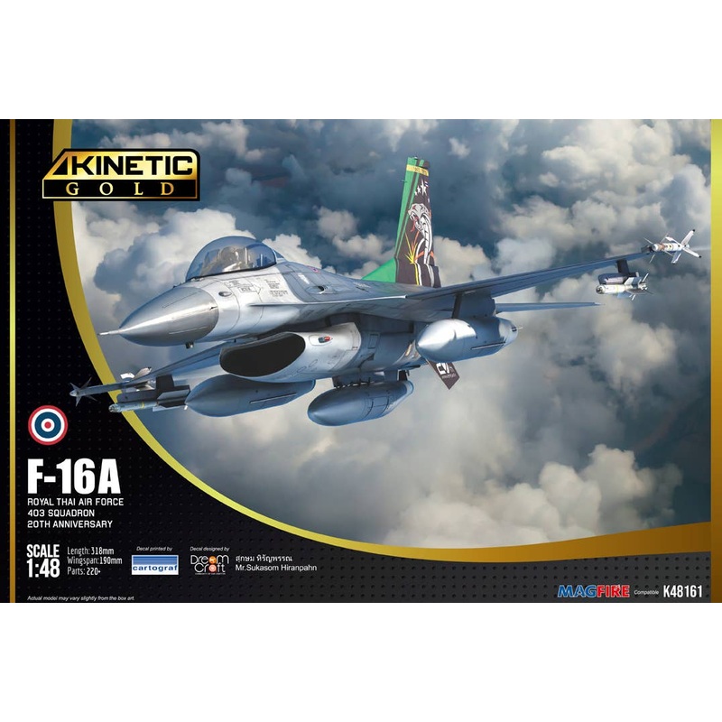 1/48 F-16A Royal Thai Air Force 403 Squadron 20th Anniversary