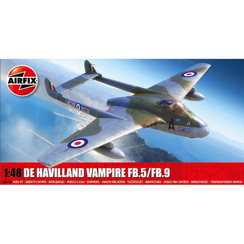 1/48 De Havilland Vampire FB.5/FB.9