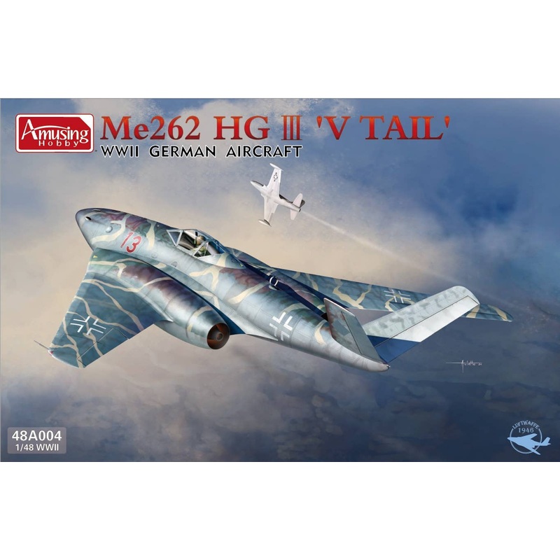 1/48 German Me262 HGIII V-tail