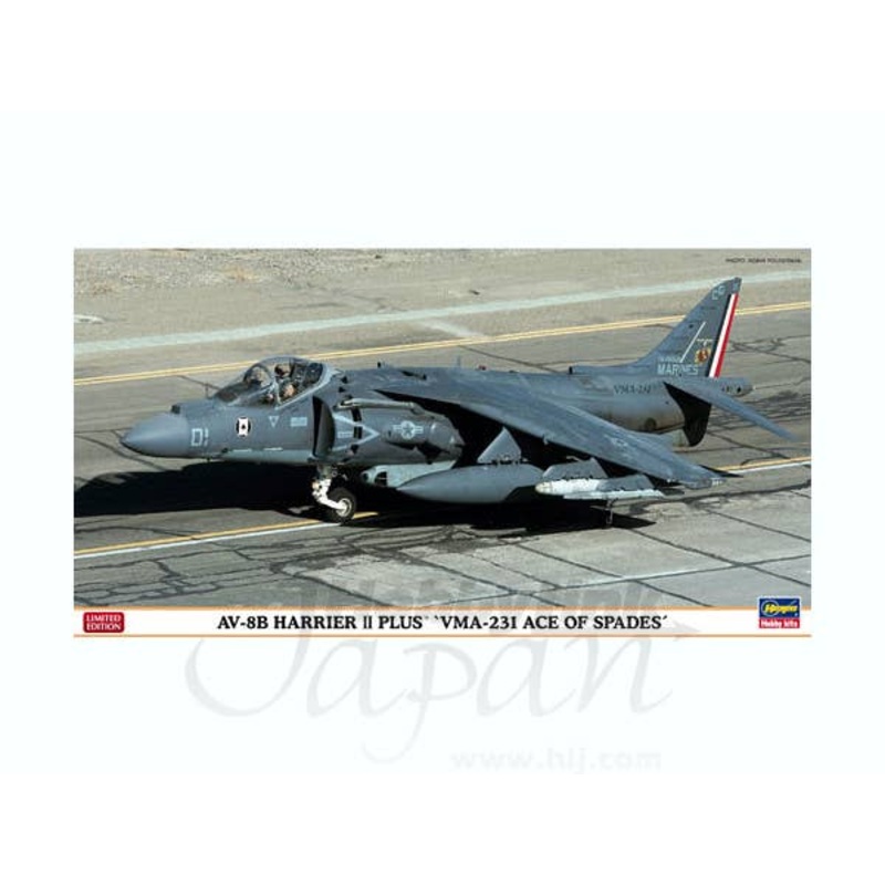 1/48 AV-8B Harrier II Plus "VMA-231 Ace of Spades" Ltd. Ed.