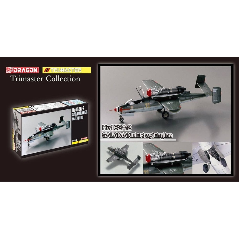 1/48 Heinkel He 162A-2 Salamander w/Engine
