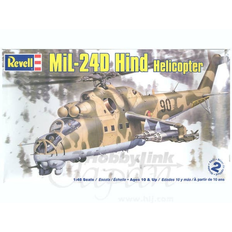 1/48 MiL-24D Hind Helicopter