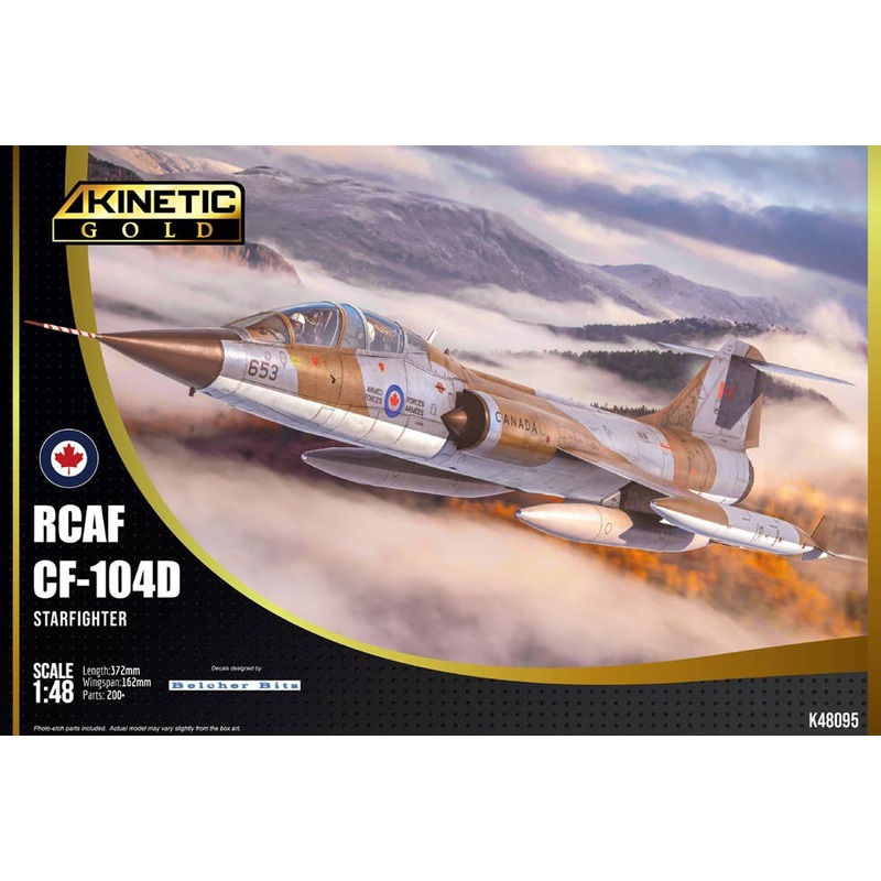 1/48 RCAF CF-104D Starfighter