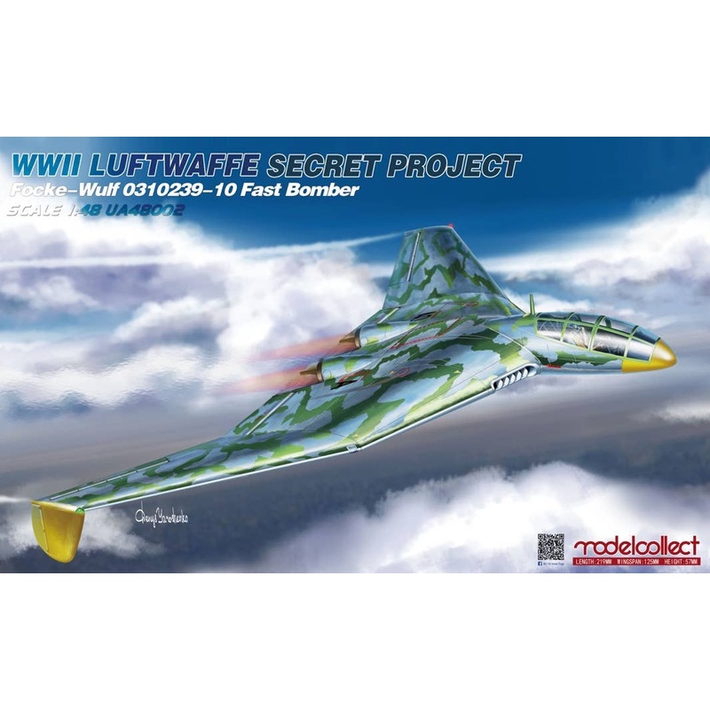 1/48 WWII LUFTWAFFE Secret Project Focke-Wulf 0310239-10 Fast Bomber