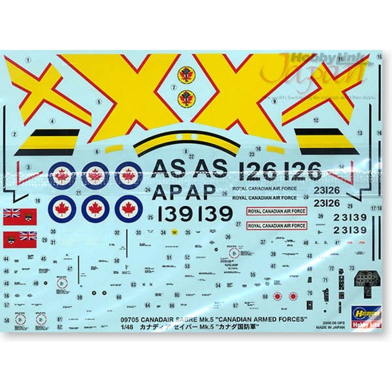 1/48 Canadair Sabre Mk.5 Canadian AF