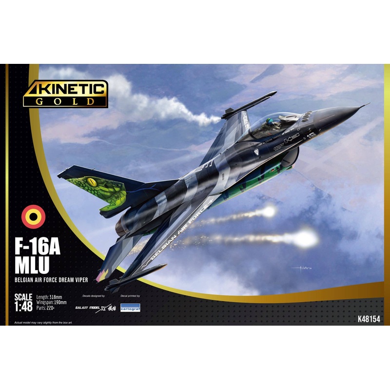 1/48 F-16A MLU Belgium Air Force Dream Viper