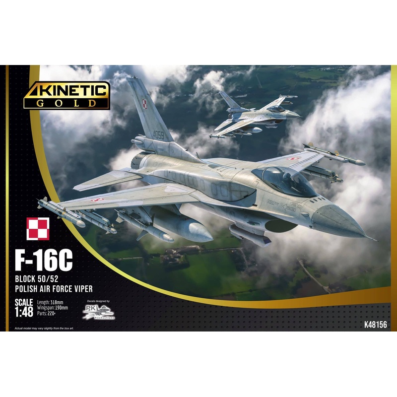 1/48 F-16C BLK 50/52 Polish Air Force Viper w/ CFT