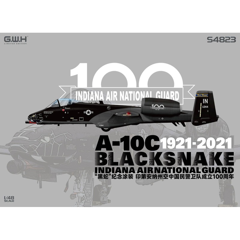 1/48 A-10C 1921-2021 Blacksnake Indiana Air National Guard