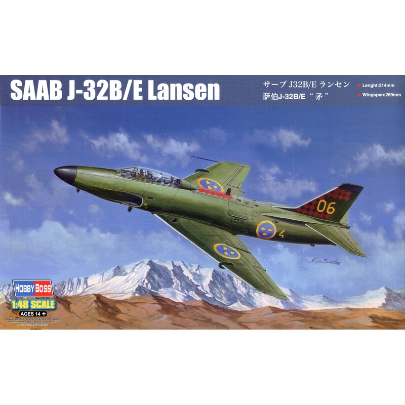 1/48 SAAB J-32B/E Lansen