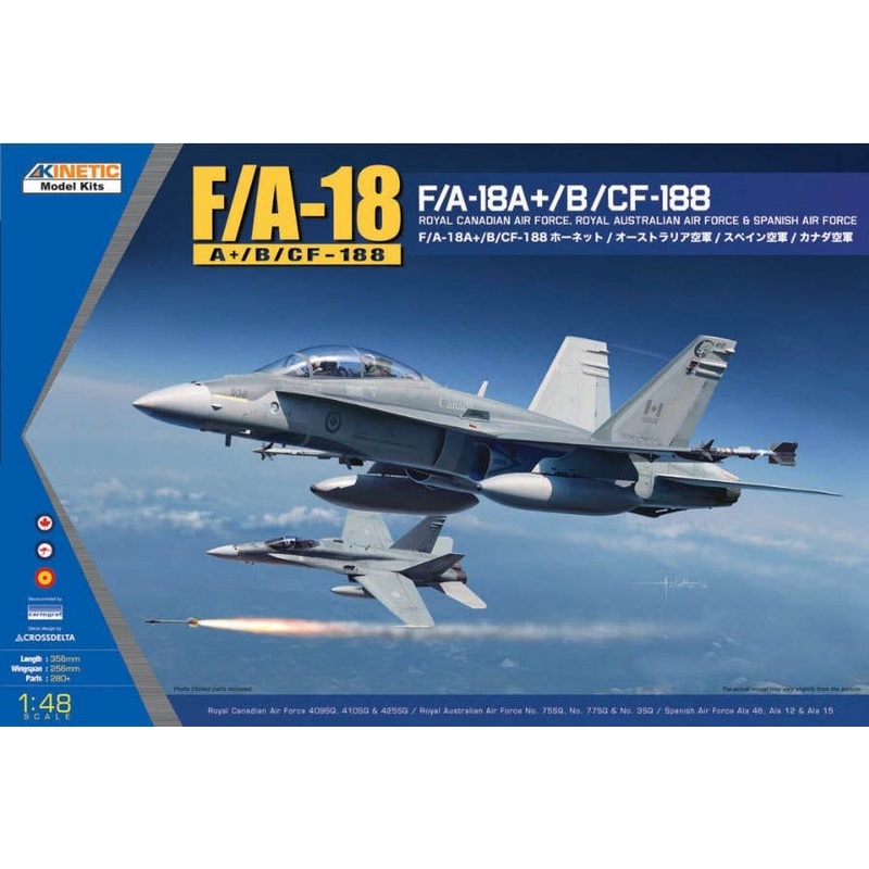 1/48 F/A-18A+/B/CF-188 Hornet - Royal Canadian, Royal Australian & Spanish AF