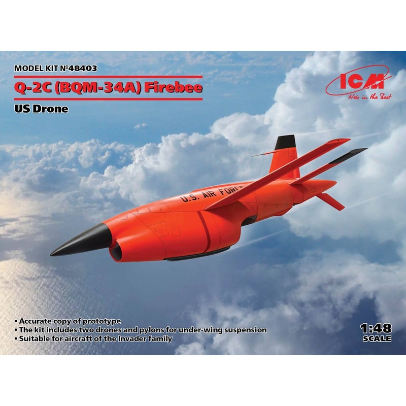 1/48 Q-2C (BQM-34A) Firebee (set of 2)