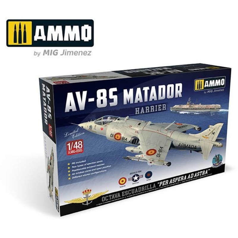 1/48 AV-8S Matador (Spanish / US / Royal Air Force)
