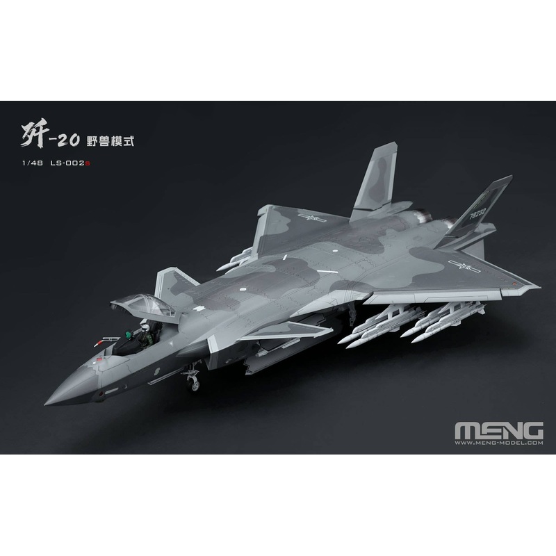 1/48 Chinese Stealth Fighter J-20 Beast Mode