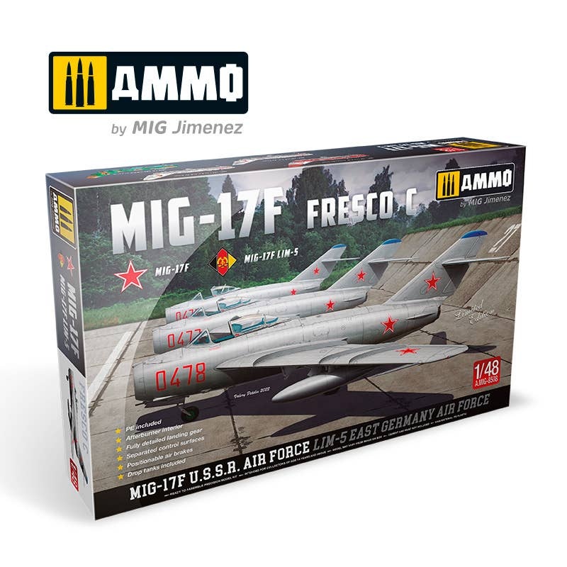 1/48 MiG-17F/LIM-5, U.S.S.R.-G.D.R.