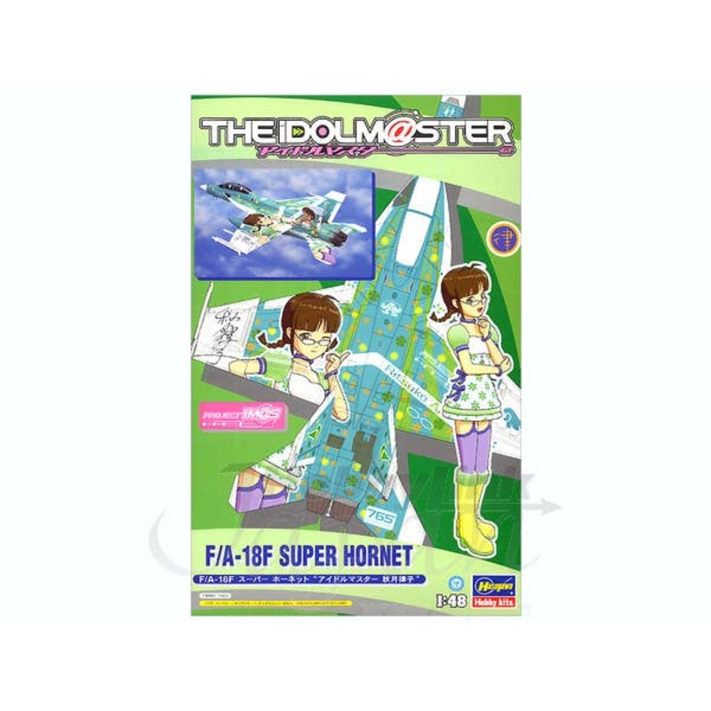 1/48 F/A-18F Super Hornet Idolmaster Ritsuko Akizuki