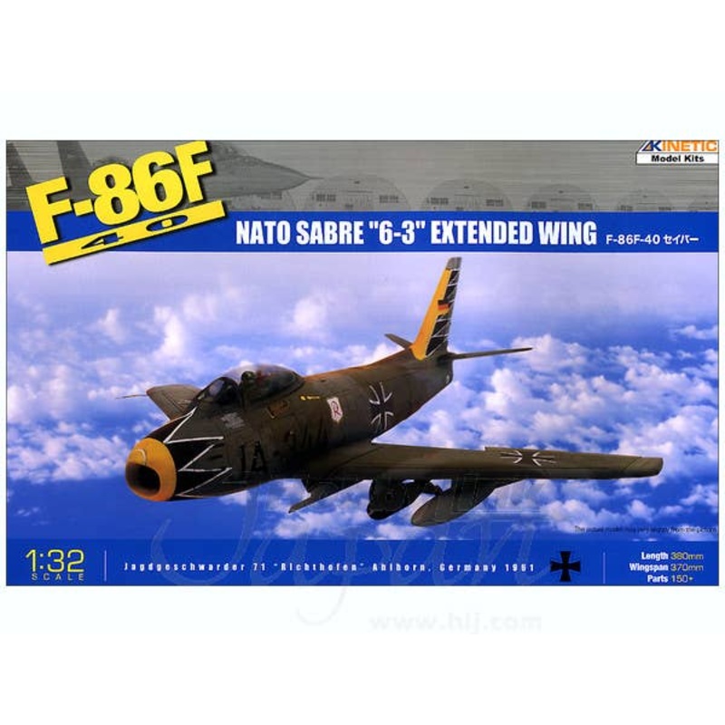 1/32 F-86F-40 NATO Sabre "6-3" Extended Wing