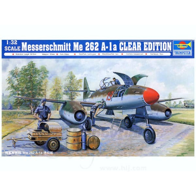 1/32 Messerschmitt Me262 A-1a Clear Edition