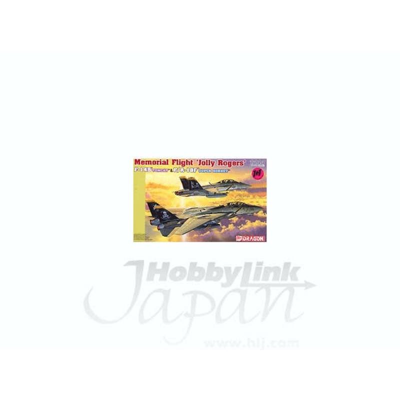 1/144 F/A-18F & F-14B VF-103 Jolly Rogers
