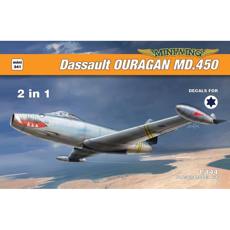 1/144 MD.450 Ouragan (2in1, Israeli AF)