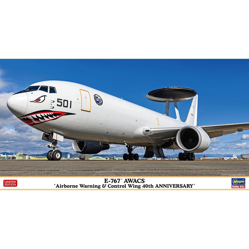 1/200 E-767 AWACS Airborne Warning & Control Wing 40th Anniversary