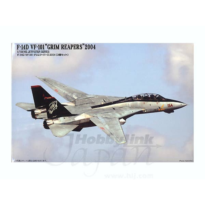 1/144 F-14D VF-101 Grim Reapers (3pcs)