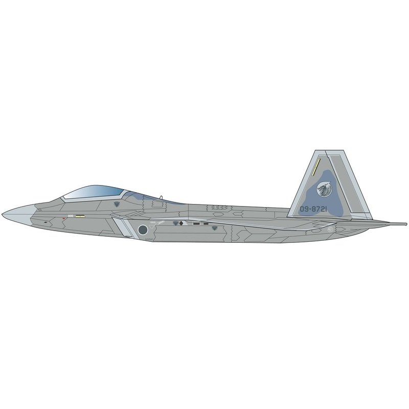 1/144 F-22A Raptor Air Self-Defense Force Main Fighter Specifications