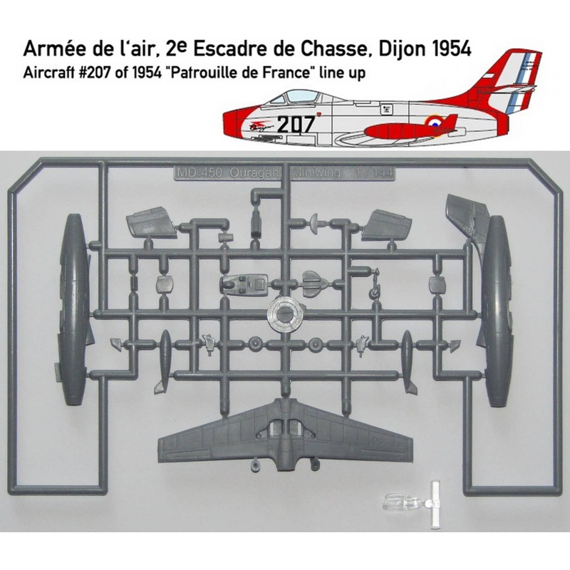 1/144 MD.450 Ouragan (Armee de l'Air)