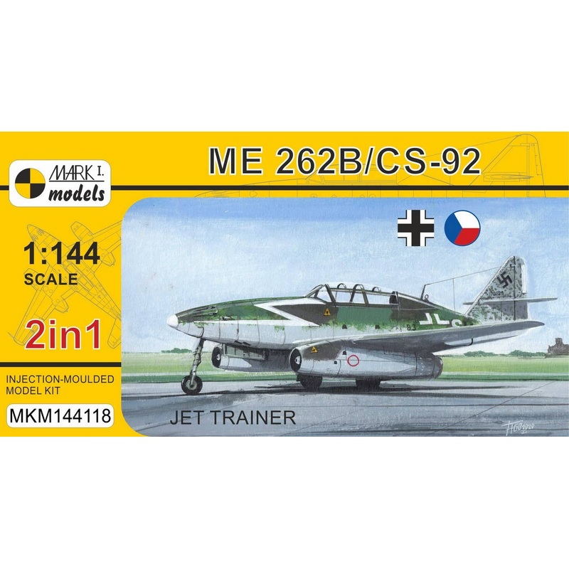 1/144 Me 262B/CS-92 Jet Trainer (2 in 1)