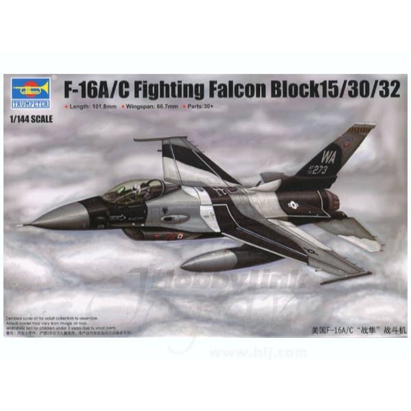 1/144 USAF F-16A/C Fighting Falcon Block15/30/32