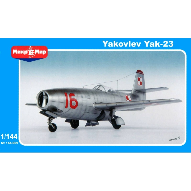 1/144 Yakovlev Yak-23 Flora (2 Kit Set)