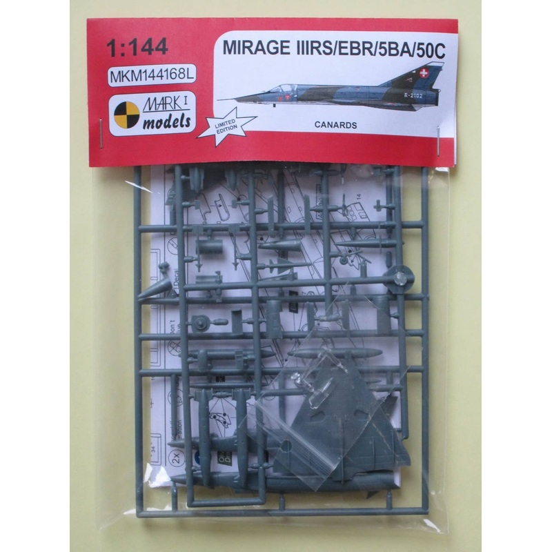 1/144 Mirage IIIRS/IIIEBR/5BA/50C Canards