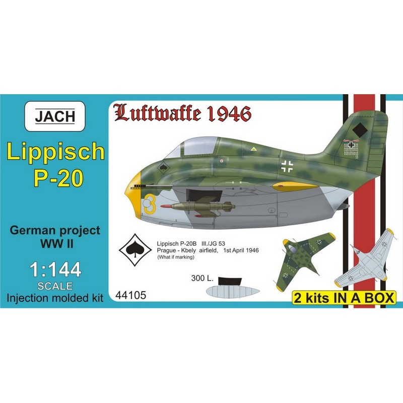 1/144 Lippisch P.20 (2in1)