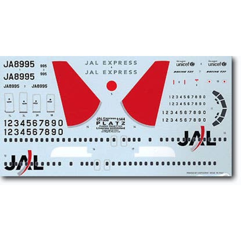1/144 JAL Express B737-400 New Marking