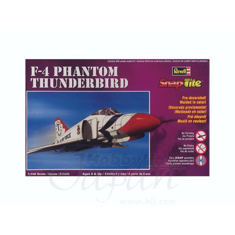 1/100 Snap-Tite F-4 Phantom Thunderbird